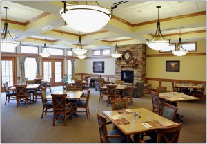 Courtyard Terrace Dining Room | Nebraska Assisted Living